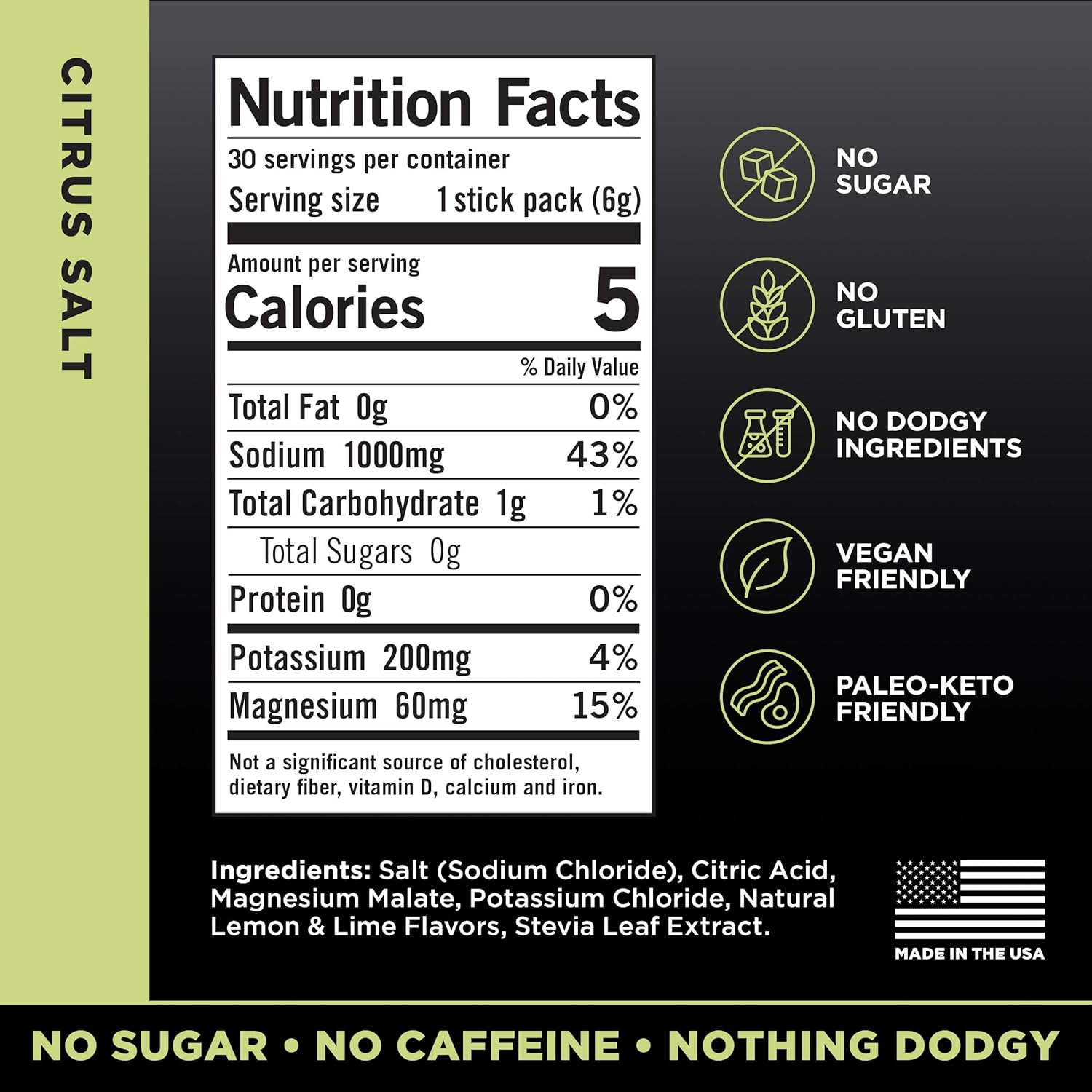 Dye-Free Electrolyte Packets That Pass Our Ingredient Label Audit